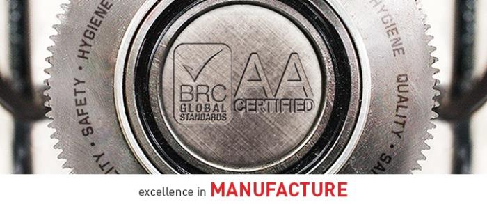 RAP Achieves Coveted “AA” BRC Global Standards Status